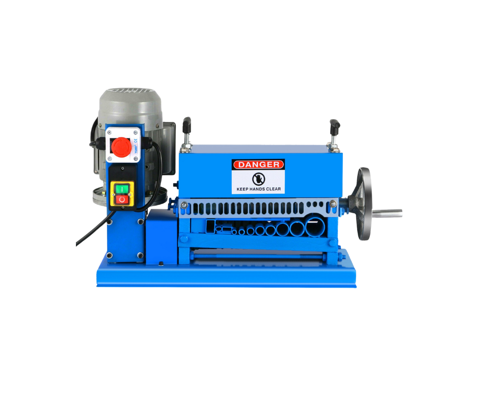 GR-L1 Pro kabelskalare i arbete som skalar kopparkablar snabbt och effektivt