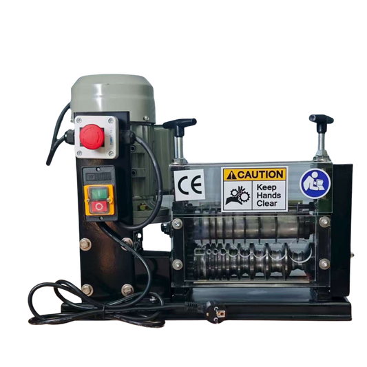 Elektrisk kabelskalningsmaskin för koppar- och aluminiumkablar