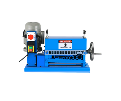 GR-L1 Pro kabelskalare i arbete som skalar kopparkablar snabbt och effektivt