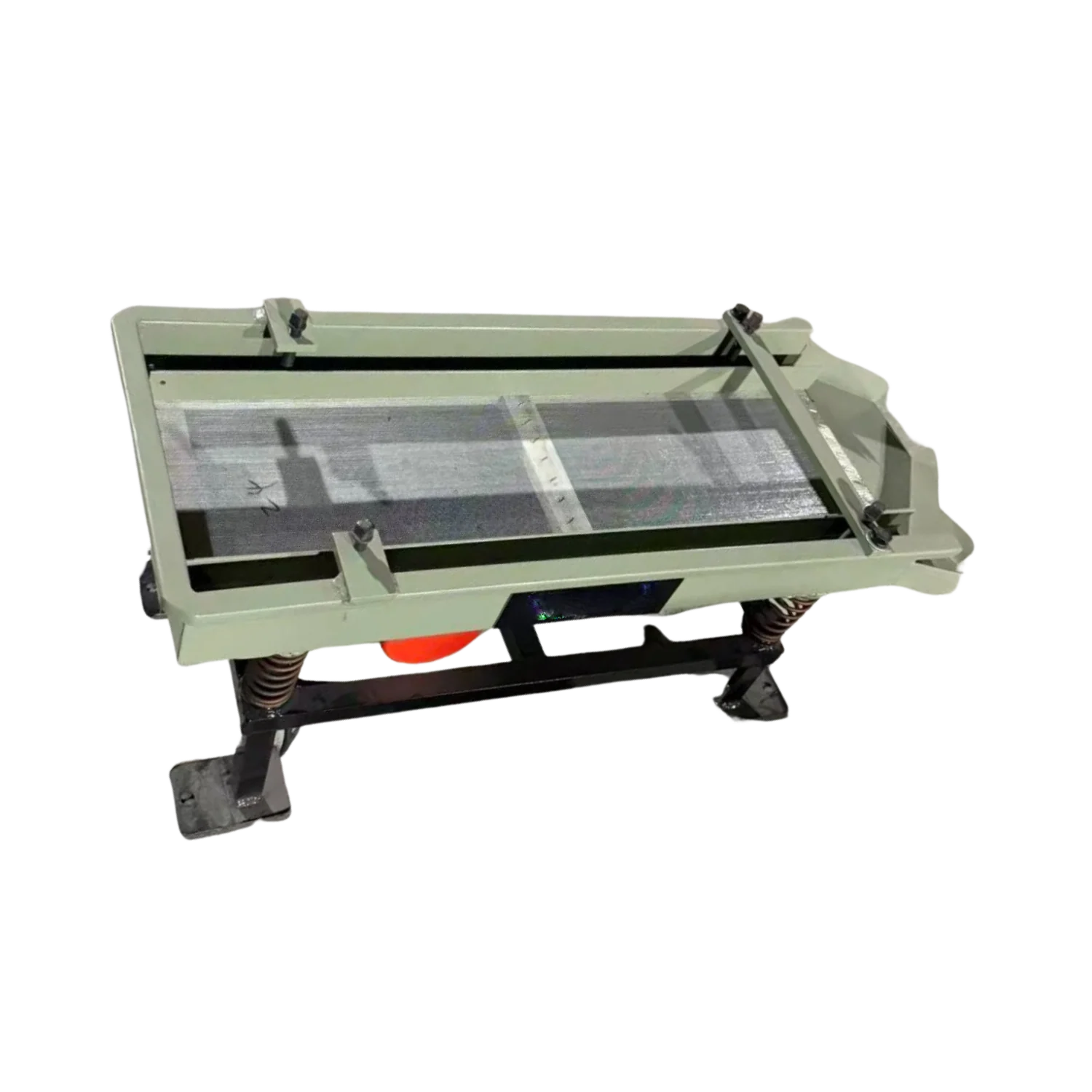 GT-400 vibrerande separationsbord som används tillsammans med kabelgranulator för ren kopparåtervinning