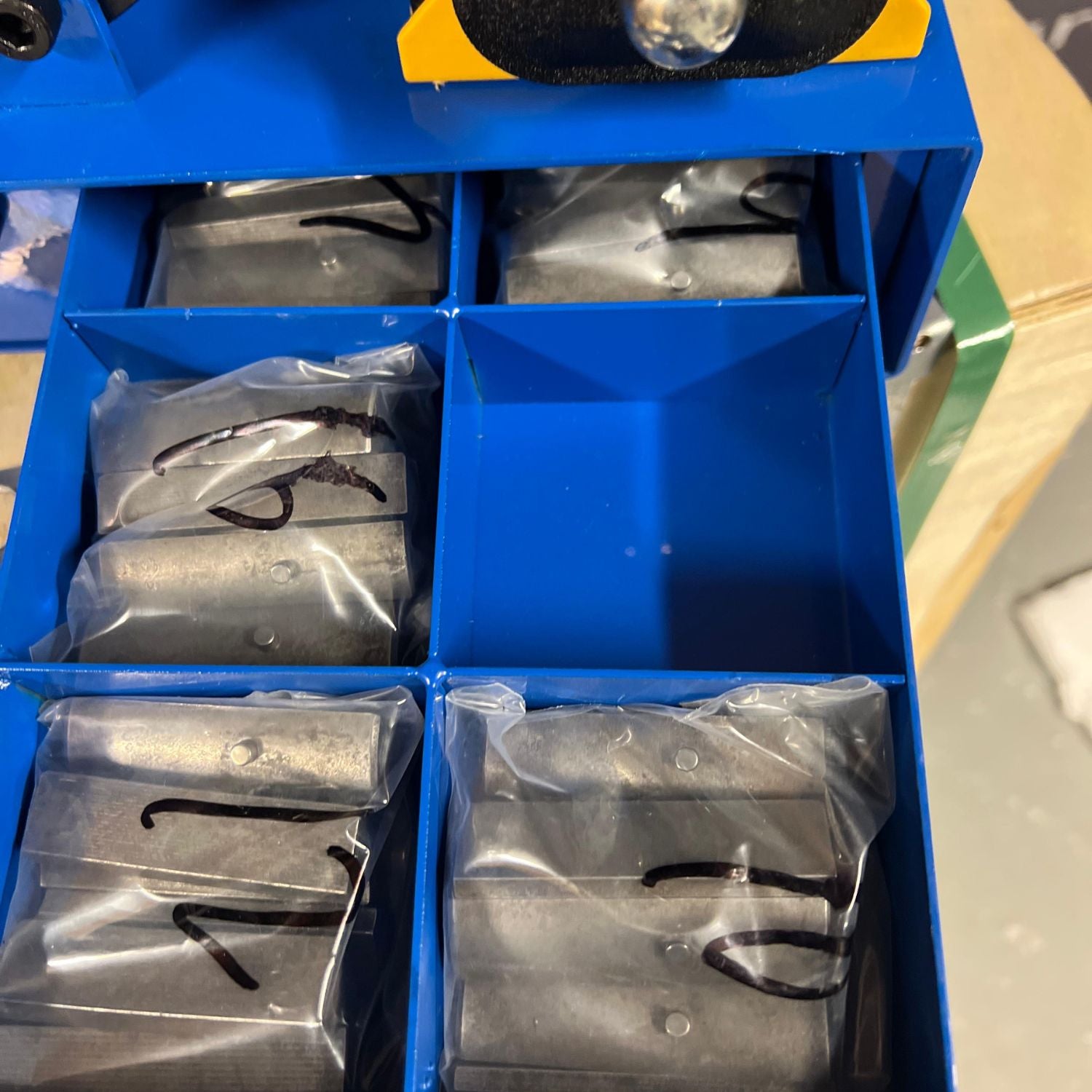 Pressbackar till hydraulisk slangpress 150 ton i olika storlekar