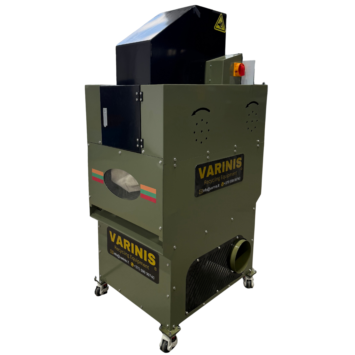 Kabelgranuleringsmaskin Terminator GT-400 för separering av koppar och aluminium