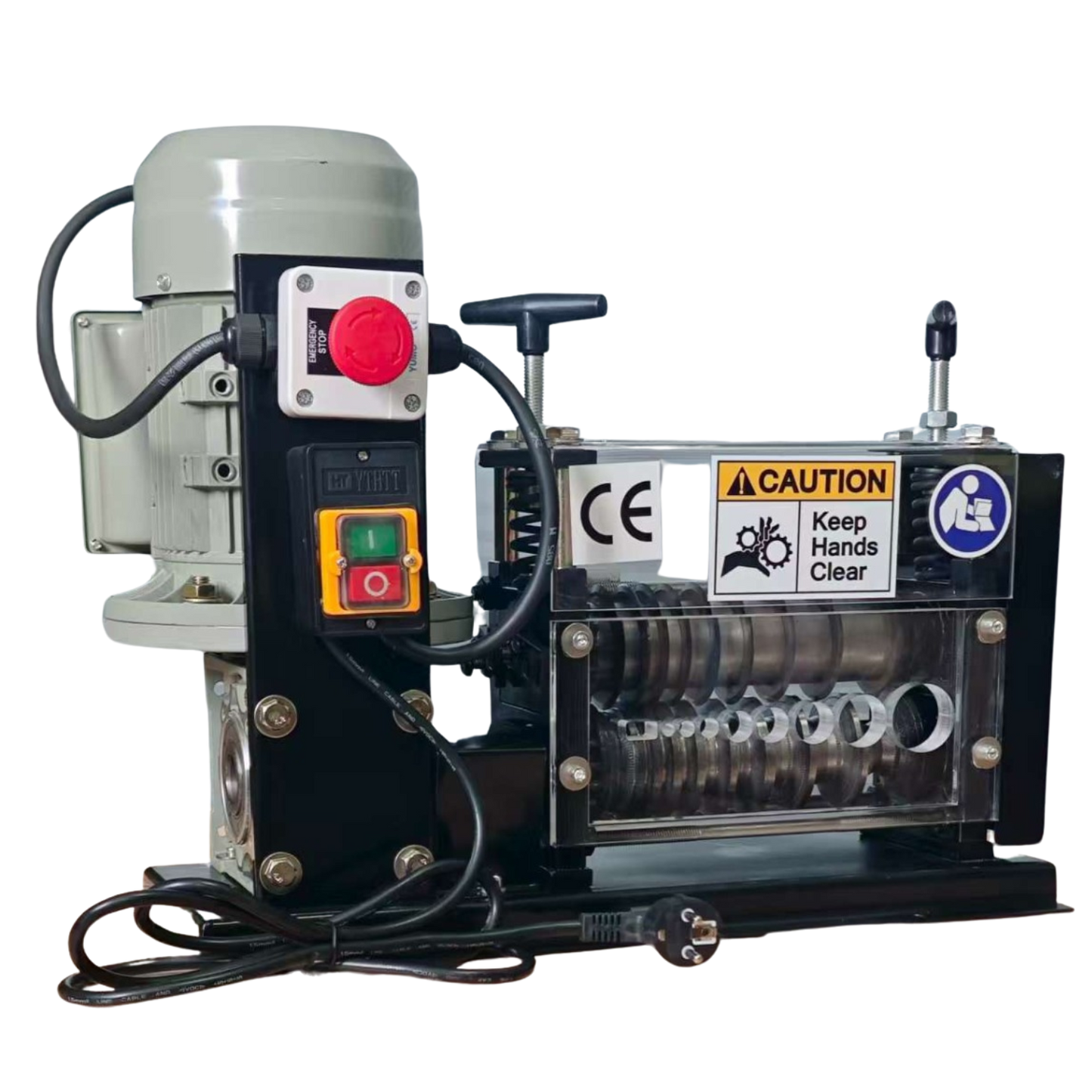 Professionell kabelskalningsmaskin för kabelåtervinning och industriell användning