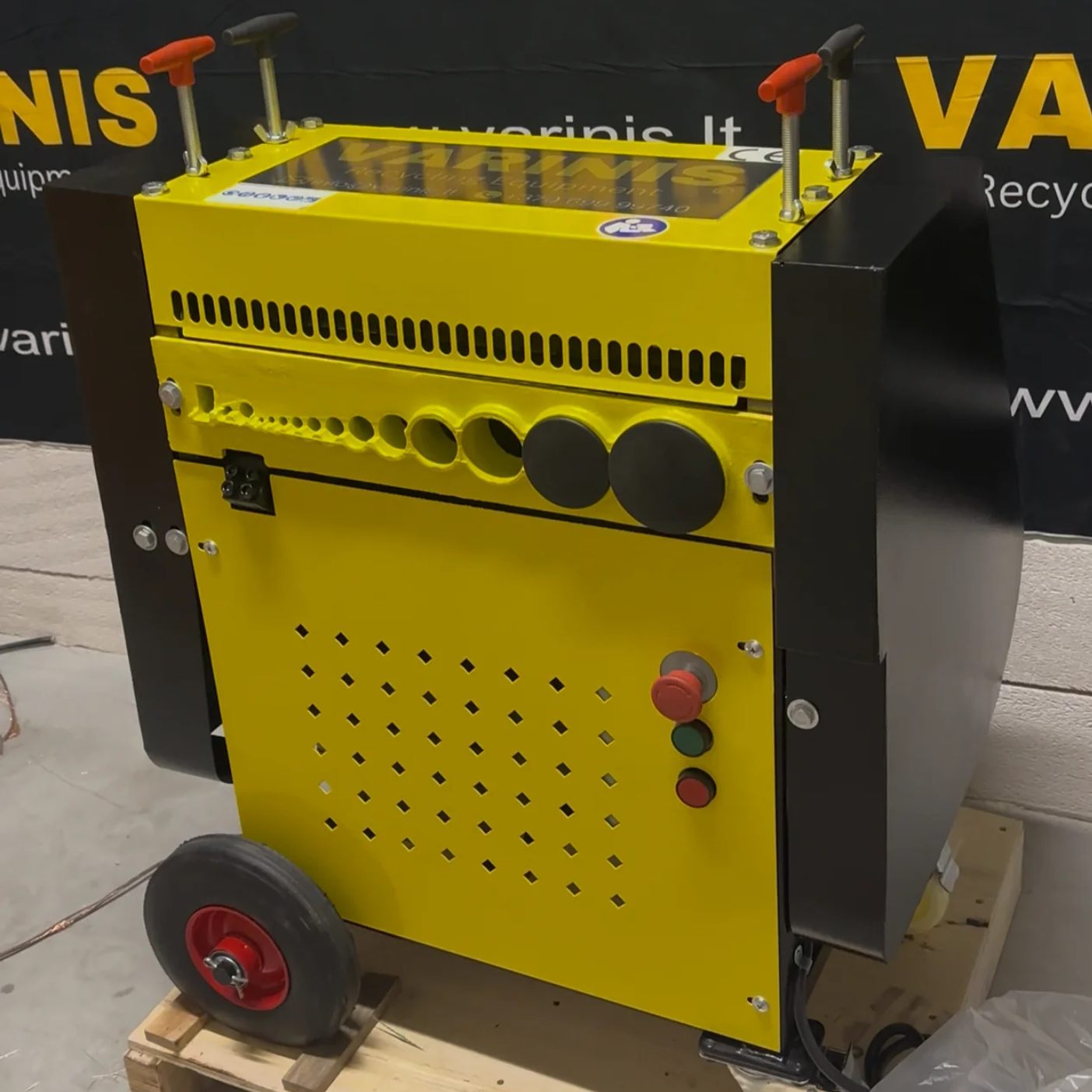 ndustriell kabelskalningsmaskin King-76M för kabelskalning upp till 76 mm