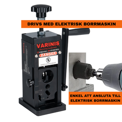 Kabelskalningsmaskin GR-M40 PRO för koppar- och aluminiumkablar