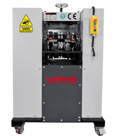 VARINIS TITAN 120 PRO professionell kabelskalningsmaskin sedd framifrån